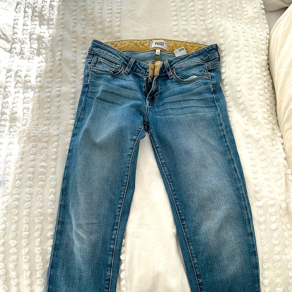 Women’s Paige denim jeans size 25 - fairly new